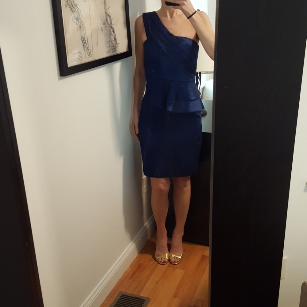 Max and Cleo royal blue dress